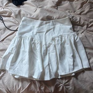 Delphie Mini Skirt White Size 8